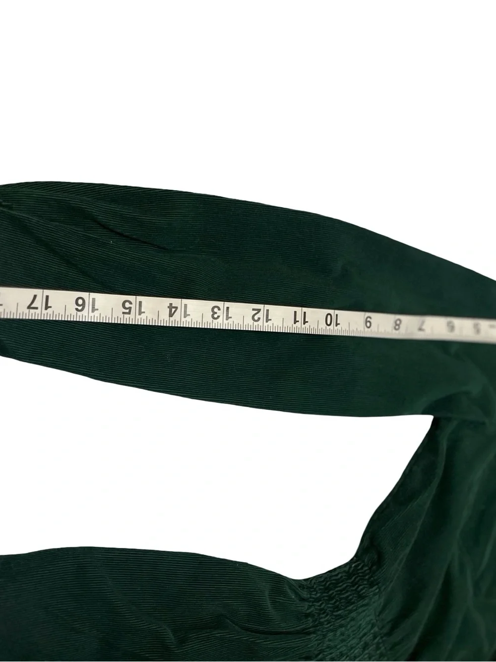 Polo Ralph Lauren Green Corduroy Long Sleeve Cinched Dress Sz 10 Country Western